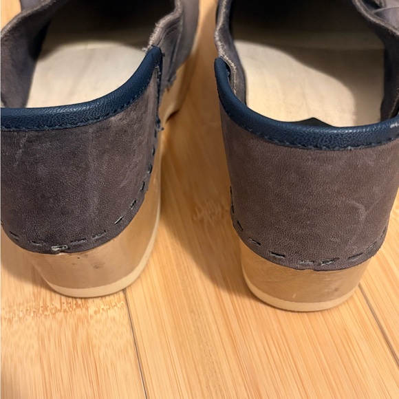 Sven Swedish Clogs Brown Leather Wood Sole EUR 35 US 4.5–5 - Picture 5 of 6